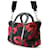 Borsa a Spalla 2-Way Prada Nero Rosso - vista 2