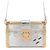 Borsa a Spalla Louis Vuitton Petite Malle Epi Metallic Argento D'oro