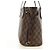 Cabas Louis Vuitton Neverfull Damier PM Marron - vue 4