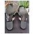 Carel Leia Mule in vitello antracite Nero Grigio antracite - vista 4