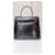 Sac à main Yves Saint Laurent Rive Gauche en cuir noir  - vue 8