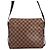 Borsa a tracolla Louis Vuitton Damier Ebene Naviglio Rosso