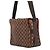 Borsa a tracolla Louis Vuitton Damier Ebene Naviglio Rosso - vista 2