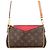 Clutch con tracolla Louis Vuitton Monogram Pallas Fuschia