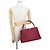 Borsa Louis Vuitton Parnasséa Capucines MM Rosa Bordò - vista 4