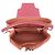Borsa Louis Vuitton Parnasséa Capucines MM Rosa Bordò - vista 5