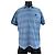Polo Burberry in cotone a righe blu