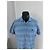 Polo Burberry in cotone a righe blu - vista 5