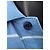Polo Burberry in cotone a righe blu - vista 6