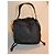 Blumarine Mini Borsa a Secchiello in Nylon Nero - vista 2
