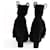 Céline Botas negras Negro  - vista 2