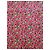 Foulard in seta Gucci Floral Archivio anni 80 Nero Rosa Verde Porpora Gold hardware - vista 14