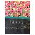 Foulard in seta Gucci Floral Archivio anni 80 Nero Rosa Verde Porpora Gold hardware - vista 4
