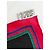 Foulard in seta Gucci Floral Archivio anni 80 Nero Rosa Verde Porpora Gold hardware - vista 6