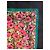 Foulard in seta Gucci Floral Archivio anni 80 Nero Rosa Verde Porpora Gold hardware - vista 8