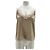 Autre Marque Beiges Camisole mit rosa Spitze
