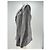 Autre Marque Blazer gris con raya blanca - vista 3