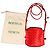Bottega Veneta Mini Bulb in pelle Intrecciato Rosso Corallo