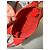 Bottega Veneta Mini Bulb in pelle Intrecciato Rosso Corallo - vista 5