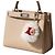 Charm Monster Fendi in pelliccia Rosa Bianco Bordò - vista 2