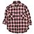 Autre Marque Camicia in misto cotone stropicciato Niche a maniche tre quarti Rosso