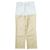 Autre Marque Pantaloni in denim e similpelle PROVOKE Beige