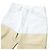 Autre Marque Pantaloni in denim e similpelle PROVOKE Beige - vista 5