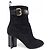 Louis Vuitton Silhouette Boots Schwarz