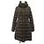 Abrigo de plumón Moncler HERMINE Verde Caqui