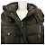Abrigo de plumón Moncler HERMINE Verde Caqui - vista 6