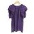 Autre Marque Blusa de algodón con pespuntes Drawer Púrpura