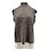 Autre Marque Ärmelloser Strickpullover braun  - Ansicht 1