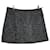 Rotate Falda gris con cremallera