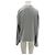 Autre Marque Graue Bluse mit rosa Schleife - Ansicht 2