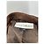 Autre Marque Brauner Wildleder Mantel - Ansicht 5