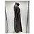 Autre Marque Brauner Leder-Trenchcoat - Ansicht 4