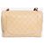 Chanel Beige Vintage 2000 Lammleder Klappentasche Braun - Ansicht 3