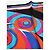 Emilio Pucci Sciarpa in seta stampata multicolore - vista 3