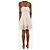 Isabel Marant Etoile Minivestido de voile de algodón blanco con broderie anglaise - talla UK 8 - vista 2
