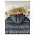 Chaqueta de plumón Pyrenex negra para hombre con capucha de pelo Negro - vista 6