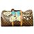Louis Vuitton Keepall Bandoulière 55 Mike Tyson vs Mickey Monogram Marrone Multicolore