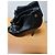 Chanel Stivaletti in raso nero con fiocco - vista 2