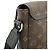 Borsa a tracolla Louis Vuitton Monogram Macassar Bass PM Marrone Nero - vista 5