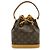 Borsa Louis Vuitton Monogram Mini Noe Marrone - vista 2