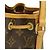 Borsa Louis Vuitton Monogram Mini Noe Marrone - vista 7