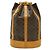 Borsa a tracolla Louis Vuitton Monogram Randonee GM Marrone - vista 2