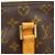 Borsa a Spalla Louis Vuitton Monogram Cabas Mezzo Marrone - vista 9