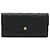 Louis Vuitton Monogram Empreinte Emilie Long Wallet Schwarz