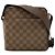 Borsa a Spalla Louis Vuitton Damier Olaf PM Pochette N41442 Marrone Damier ebene - vista 2