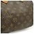 Borsa Louis Vuitton Monogram Speedy 25 Marrone - vista 10